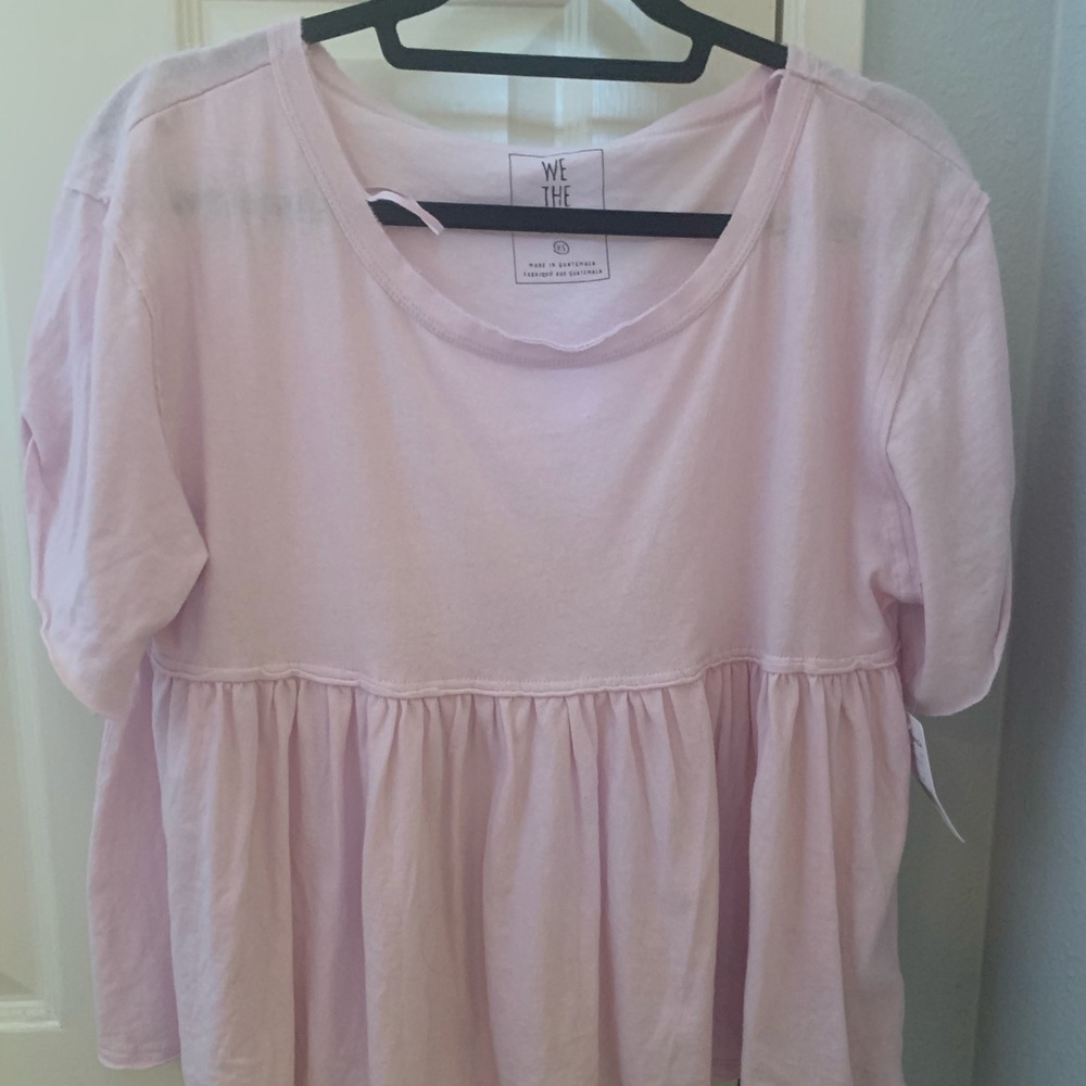 Free people /we the free odyssey peplum top